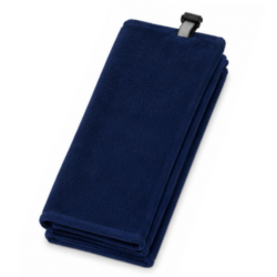 Golf Towel - Trifold - 500mm x 300mm – Microfiber - Navy Blue