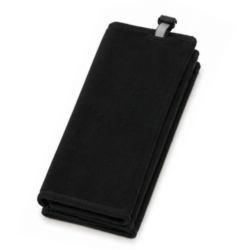 Golf Towel - Trifold - 500mm x 300mm – Microfiber - Black