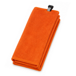 Golf Towel - Trifold - 500mm x 300mm – Microfiber - Orange