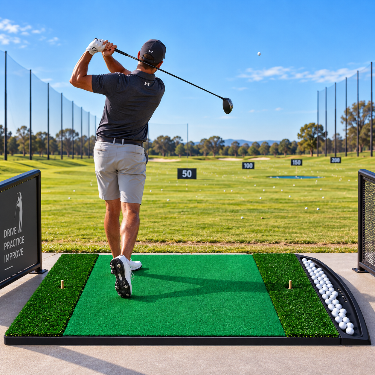 Range-King-Golf-Mat-2000mm-x-1000mm Tru-Strike
